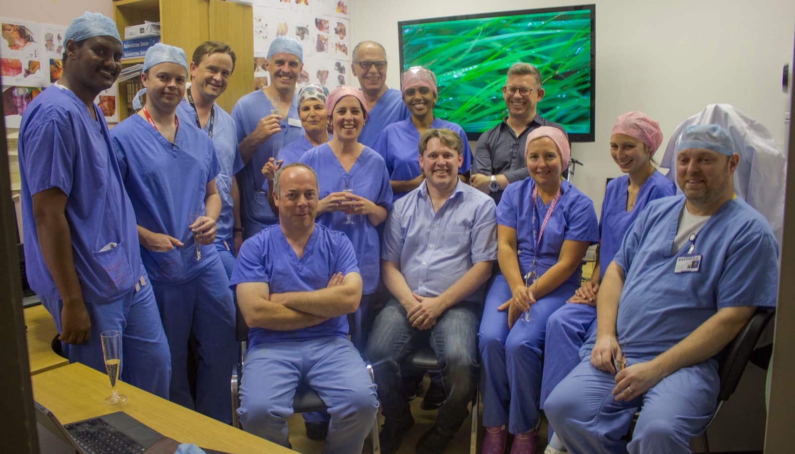 Robotic assisted surgery programme team